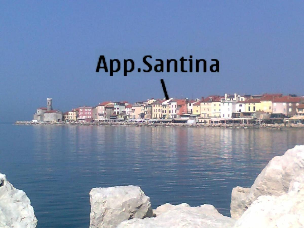Apartma Santina Apartment Piran Bagian luar foto